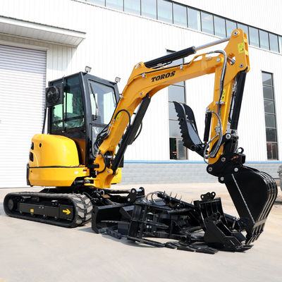 Mini-excavatrice de 3,5 tonnes moteur Kubota petite excavation CE EPA EURO5 micro-excavateur
