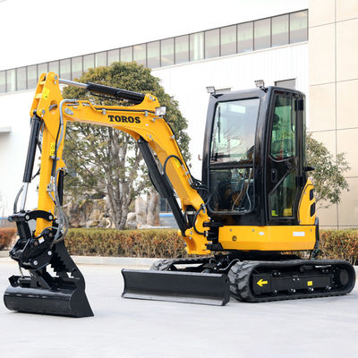 Mini-excavatrice de 3,5 tonnes moteur Kubota petite excavation CE EPA EURO5 micro-excavateur