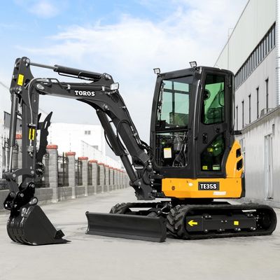 Mini-excavatrice de 3,5 tonnes moteur Kubota petite excavation CE EPA EURO5 micro-excavateur