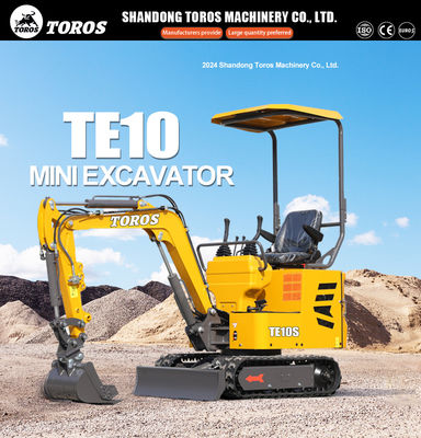 Toros, la dernière mini-excavatrice, petite excavatrice multifonctionnelle, couleurs personnalisables