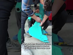 19KW Toros Mini Excavator hydraulique 1,5 tonne Mini Excavator à usage domestique