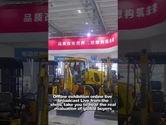 Ingénierie municipale 2,5 tonnes Mini Excavator 24,5kw Micro Mini Excavator avec cabine