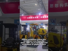 11.8KW 2600rpm mini machine de creuseur d'excavatrice de 1,8 tonnes petite pour la ferme